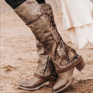 FreeBird Lace Up Boots • Coal